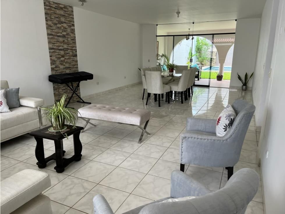 ALQUILO AMPLIA CASA AMOBLADA CON PISCINA - 2