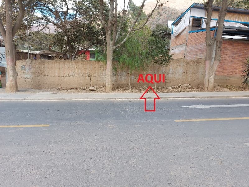 VENDO TERRENO CERCA AL PUENTE EN LA CARRETERA DE ACCESO - 1