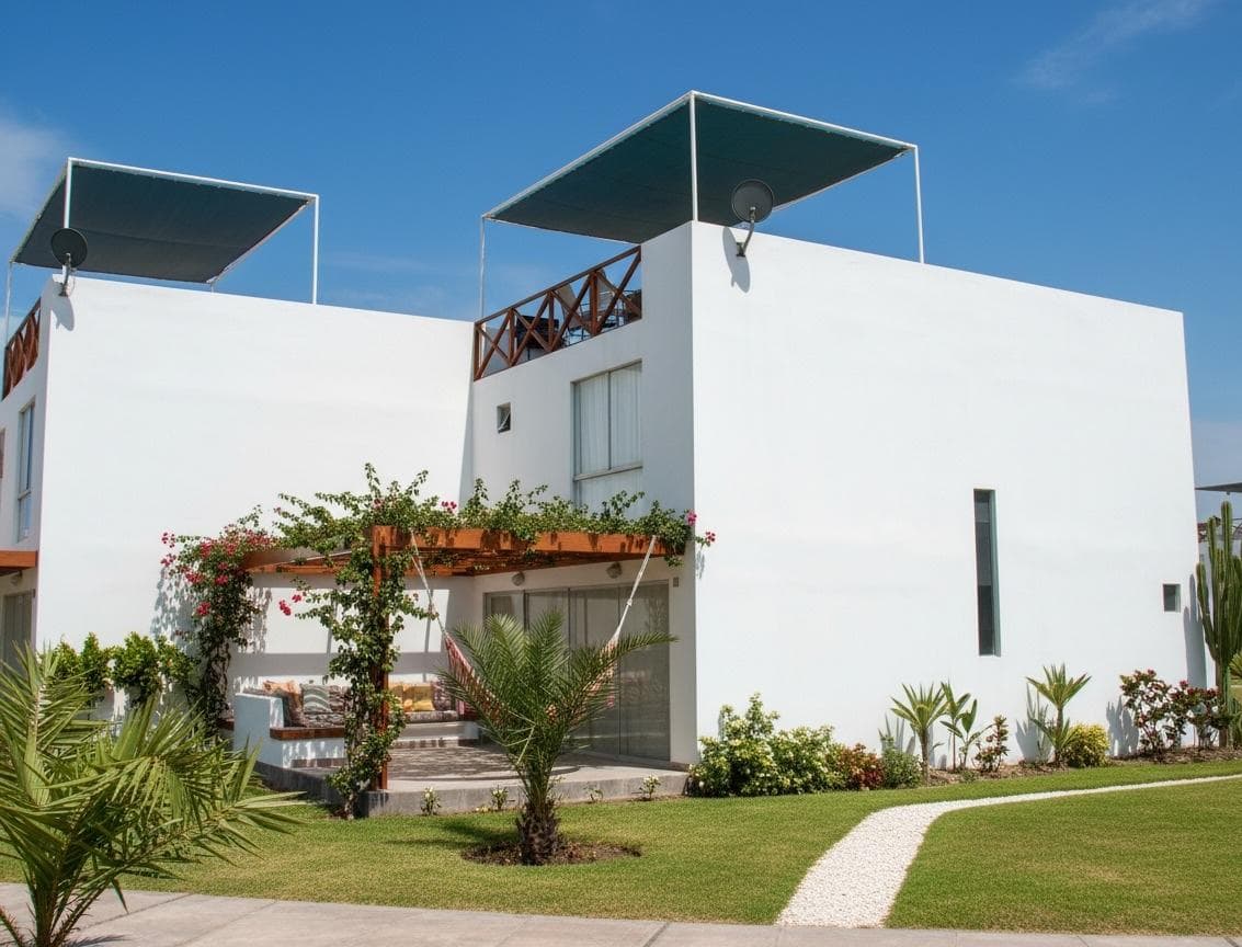 Casa de Playa en fila V-2 en Condominio Asia del Mar - 1