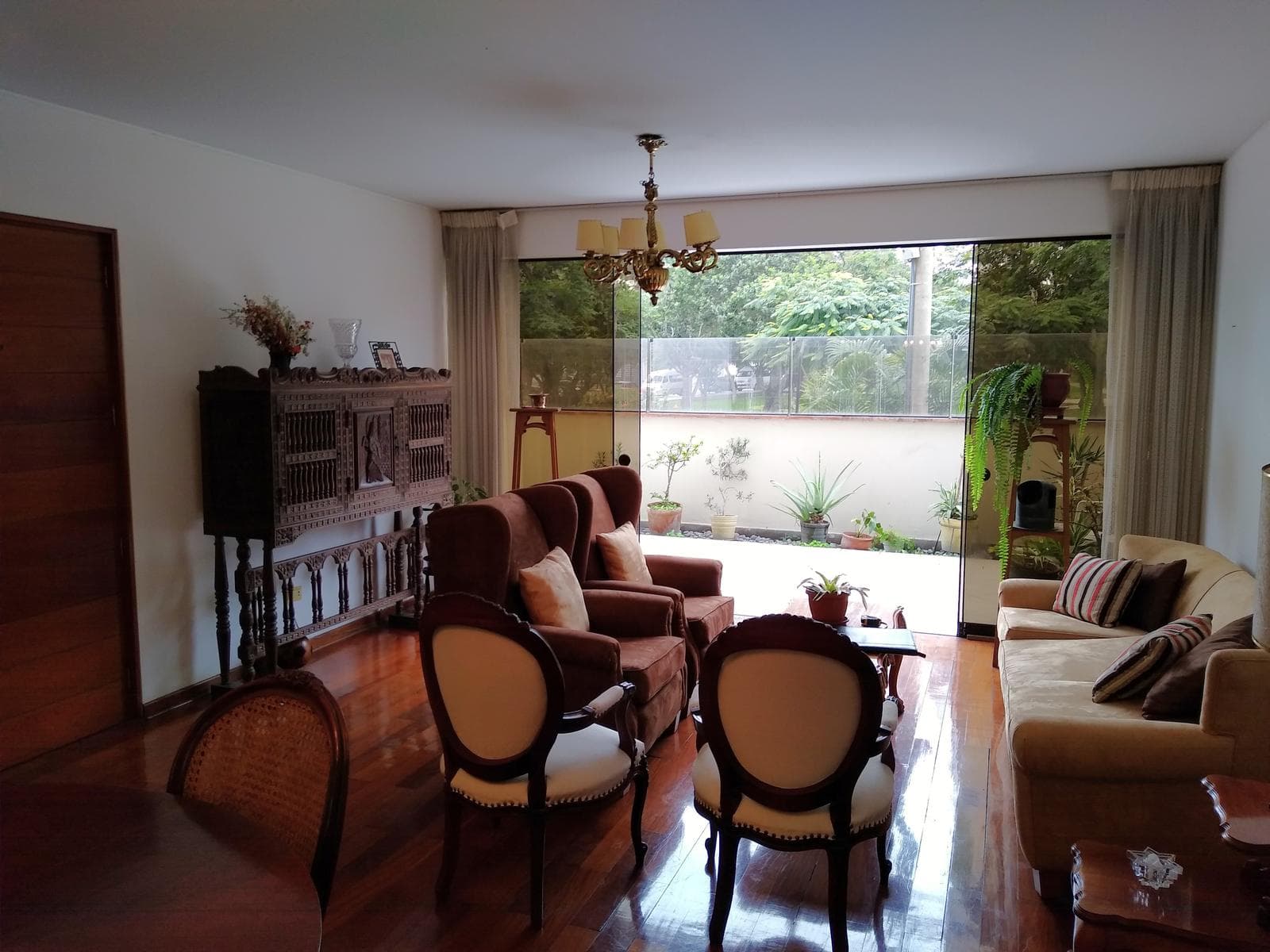 HIGUERETA DEPARTAMENTO 1ER PISO, AMPLIA TERRAZA CON VISTA A PARQUE, 4 DORM, GAS NATURAL CÁLIDDA - 1