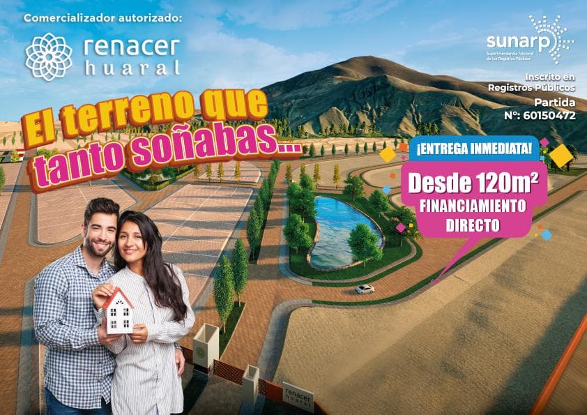 Lotes Renacer Huaral desde US$9000 Club Sauce Alto - 1