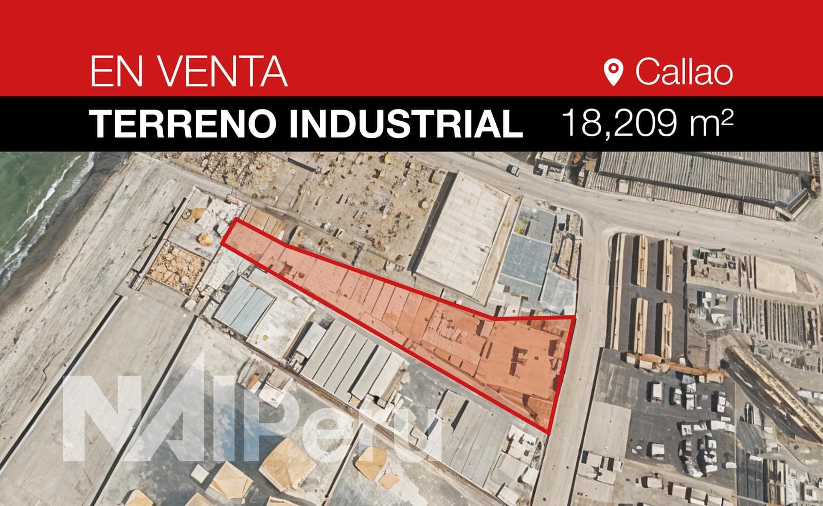 Terreno Industrial Venta - Av. Oquendo Km 10 - Callao - 1