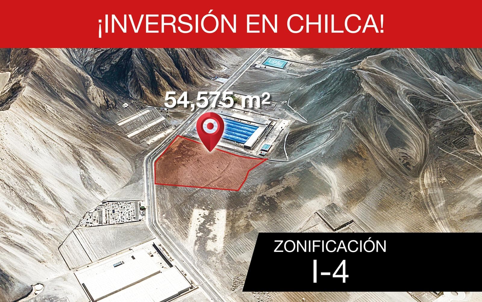 Terreno Industrial en Venta - desde 20,000 m2 - La Chutana - Chilca - 1