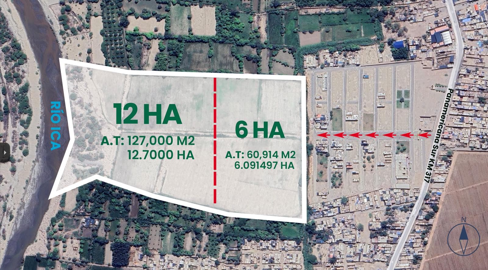 Terreno ideal para hablitación urbana en Distrito de Santiago en Ica - 2