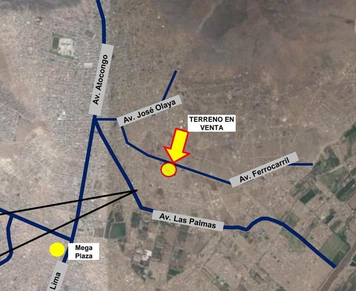 Terreno en Pachacamac - 2