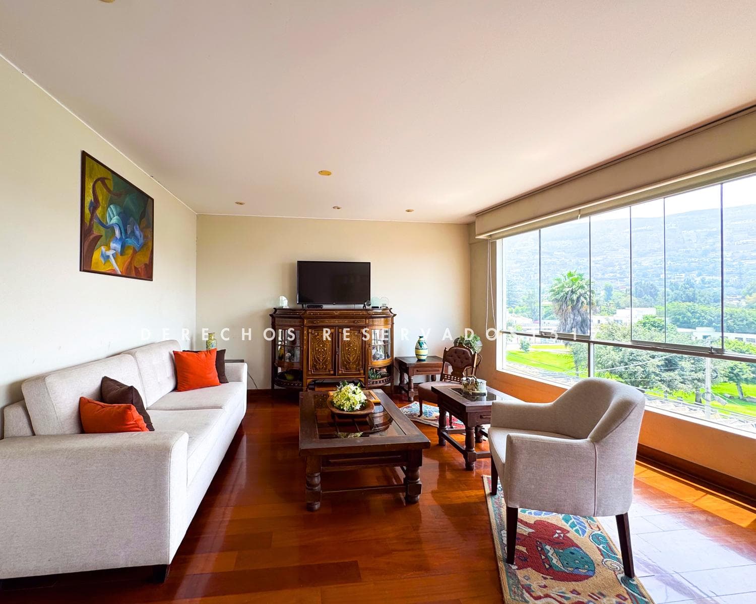 Venta de departamento de 3 dormitorios en Monterrico - 1