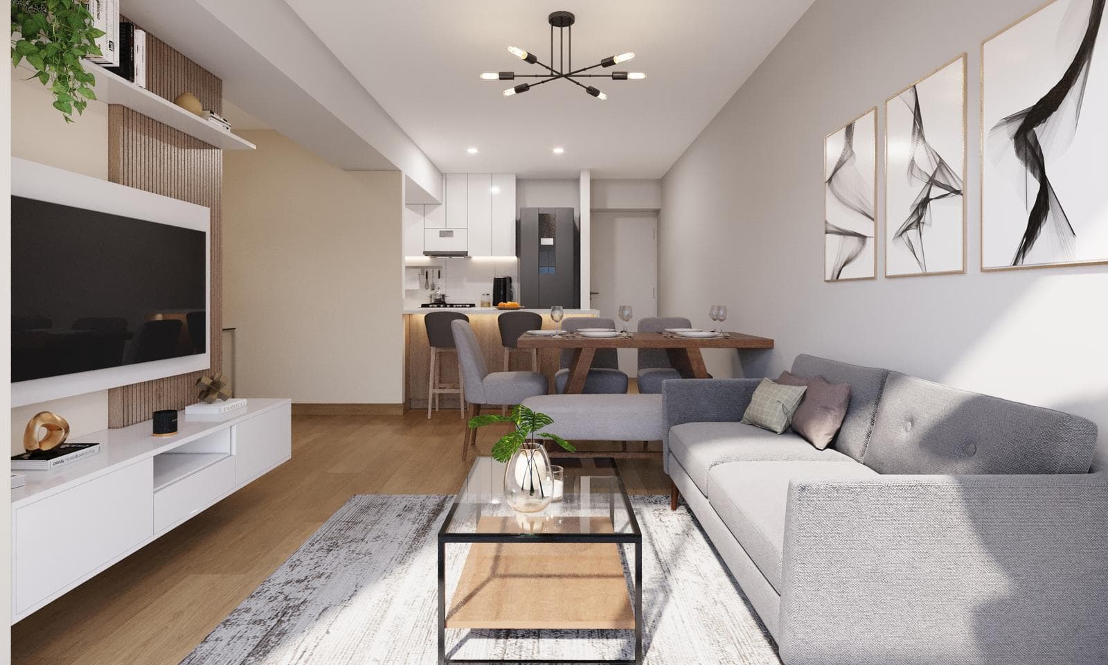 Departamento de 1 dormitorio en San Borja cerca al Wong de Chacarilla - 2