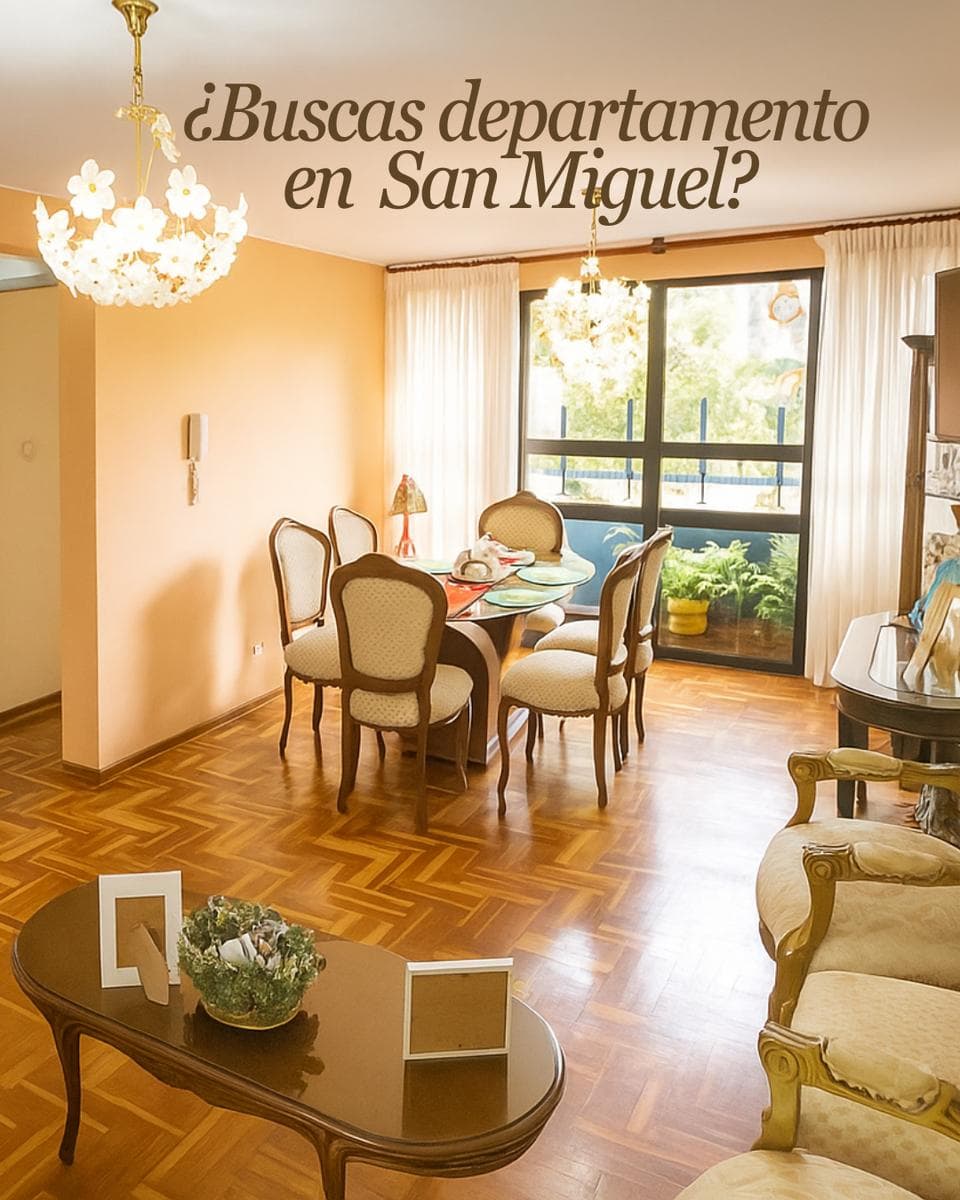 Departamento en Venta San Miguel | 83 m² | 3 Dormitorios | USD 91,900 - 1