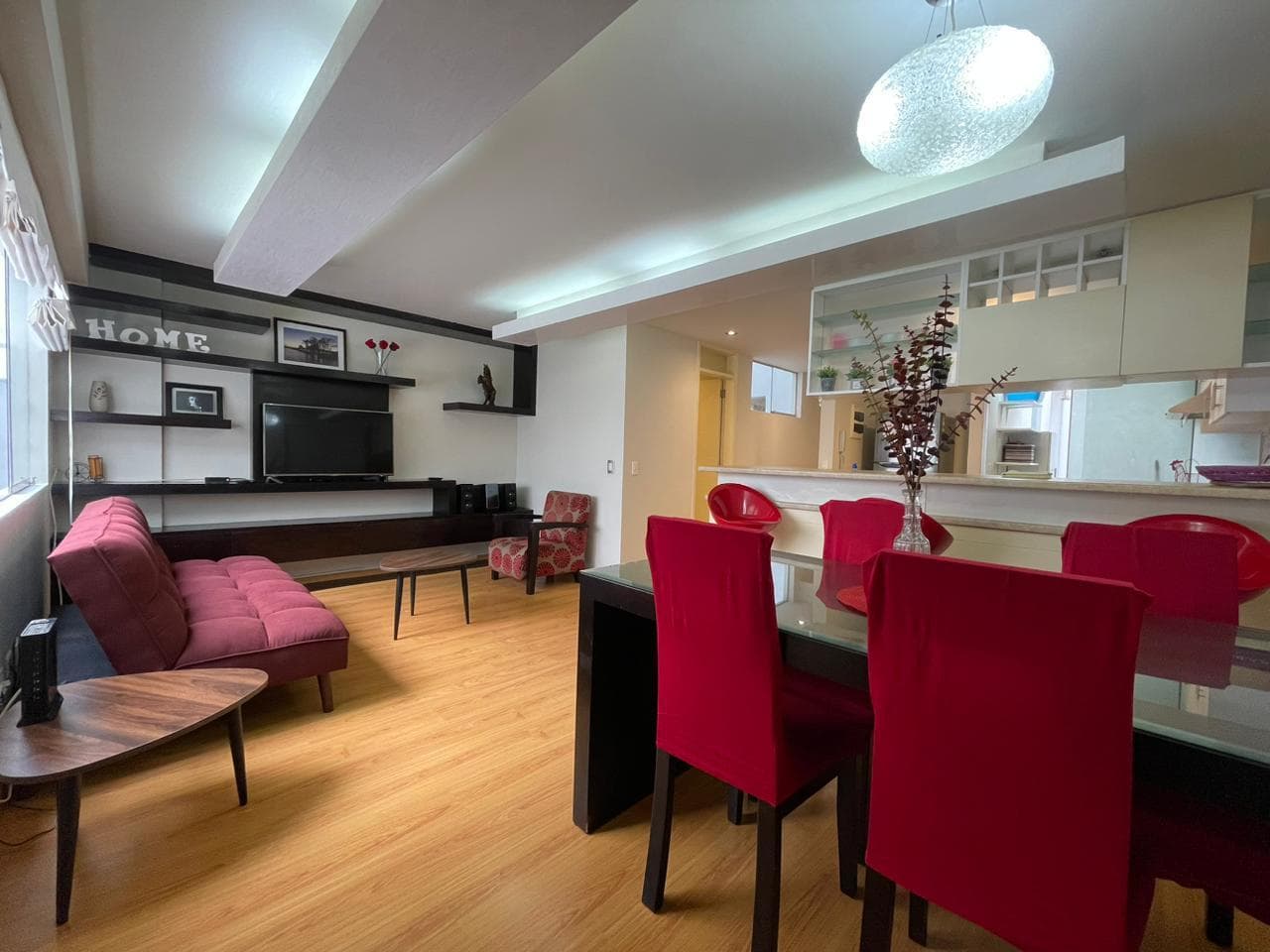 Se alquila hermoso departamento en miraflores - 1