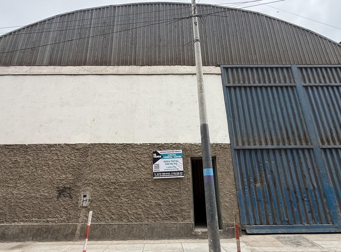 Llego Tu Gran Oportunidad - Entidad Financiera REMATA - Local Comercial- Callao - 1238 - 2