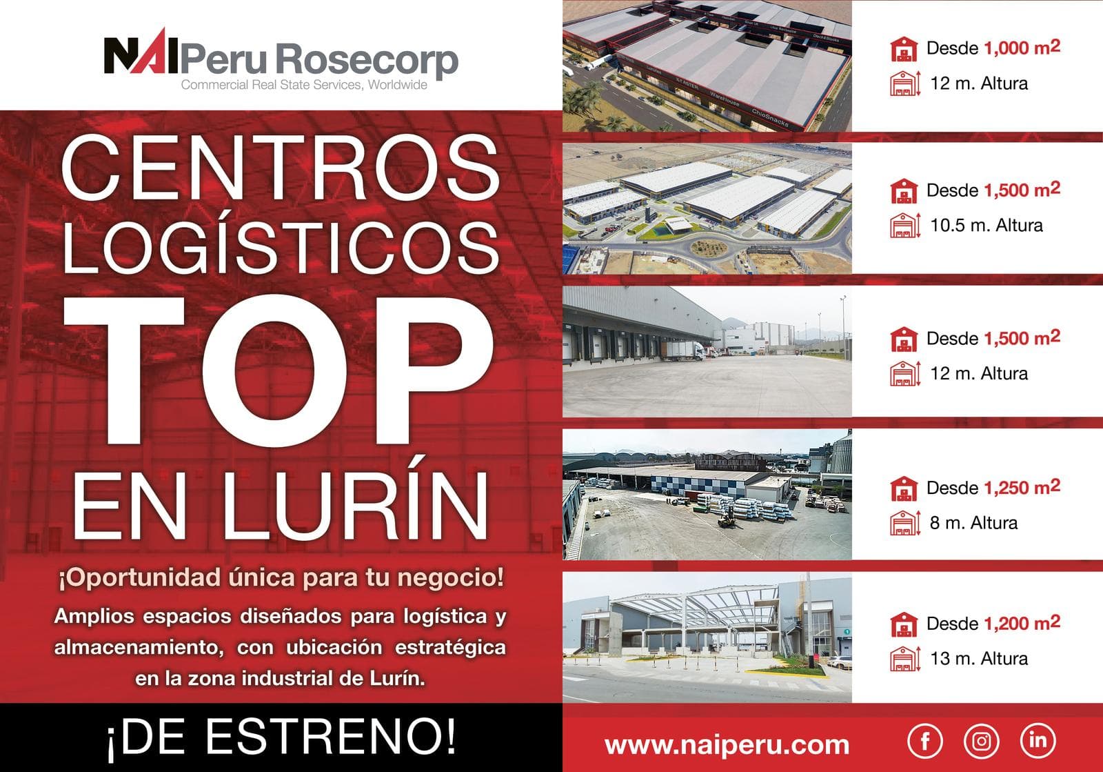 Almacen Industrial 1000m2 - Lurín - 1