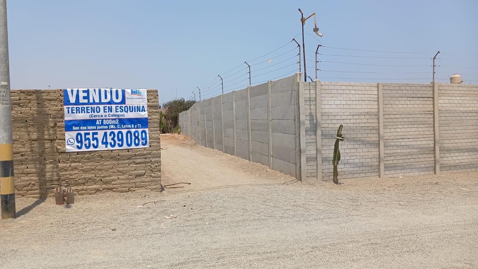 Venta de Terreno en Sunampe - Chincha de 800 mt2 - 1