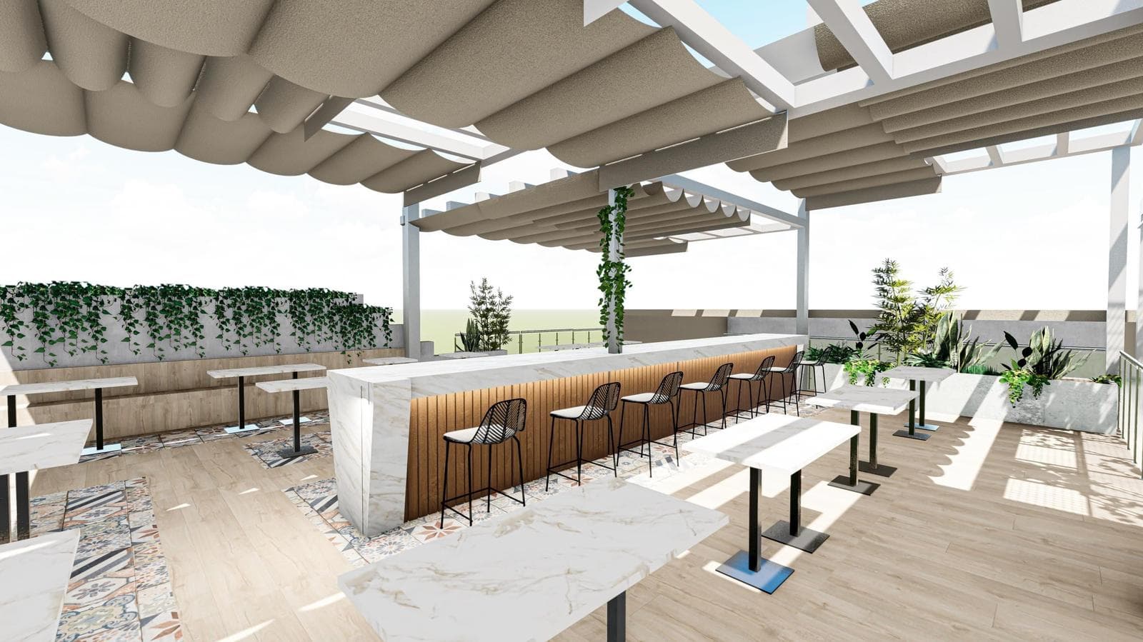 Alquilo Rooftop Av Santa Cruz 6 Miraflores (Ovalo Gutierrez) - 1