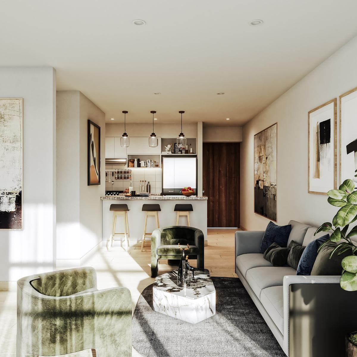 Departamento en Santa Catalina - La Victoria - 1