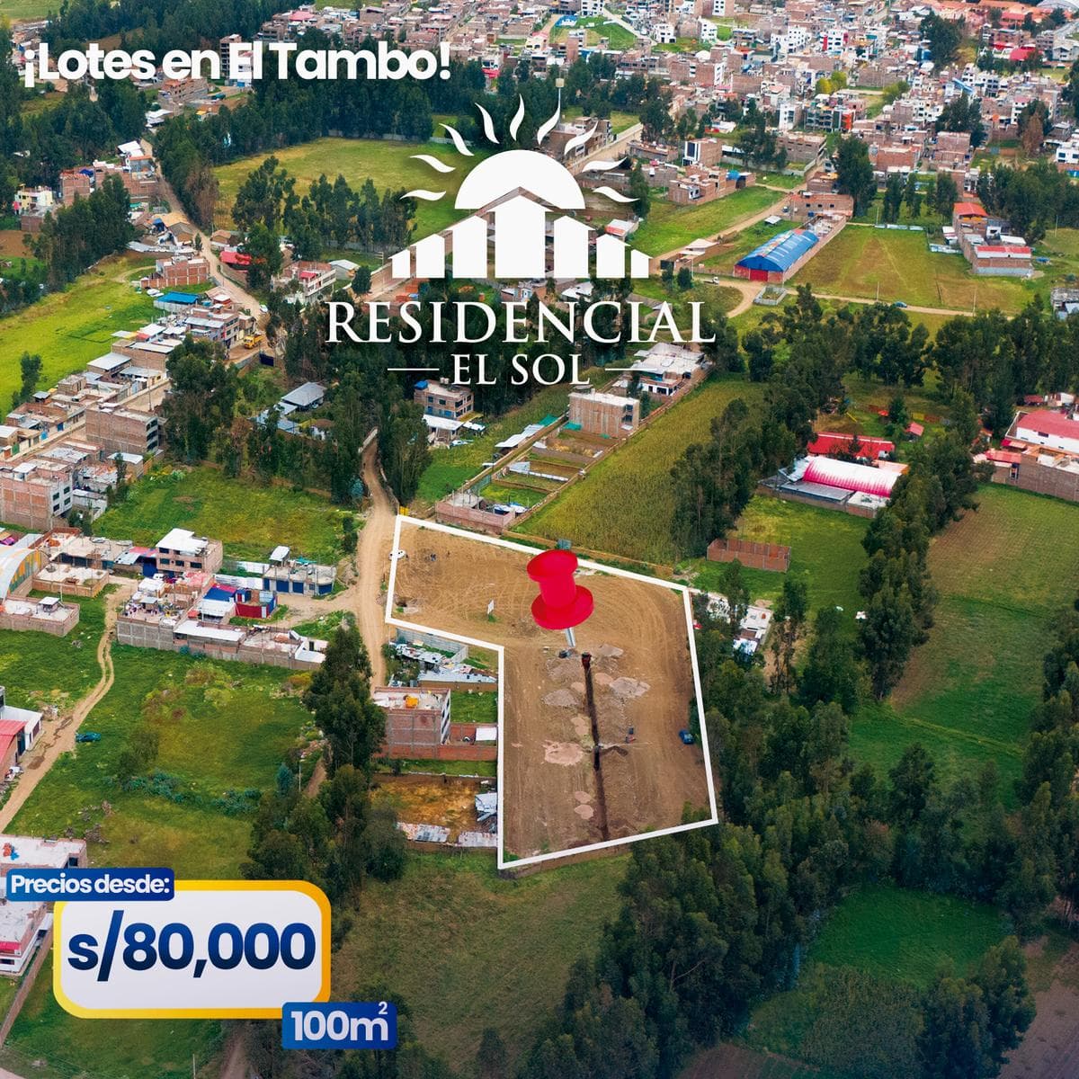 Terreno en El Tambo - 1