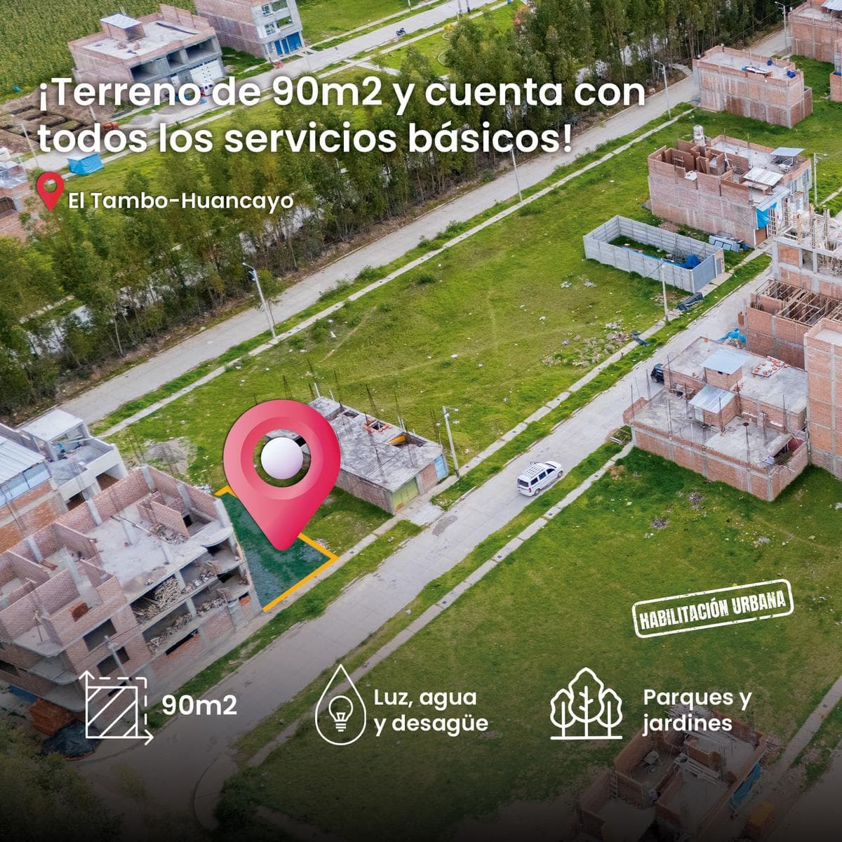 Terreno en venta en El Tambo - 2