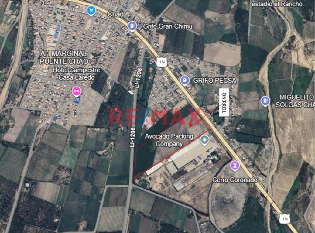 Terreno En Venta – Predio Rural En El Talismán, Chao, Virú – La Libertad - 1