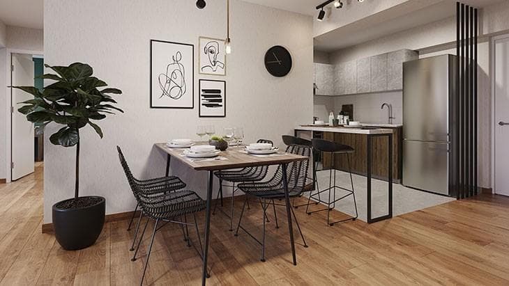 VENTA DEPARTAMENTO SANTA CATALINA - DPTO 1104 AL 1504 (609-986-5) - 1