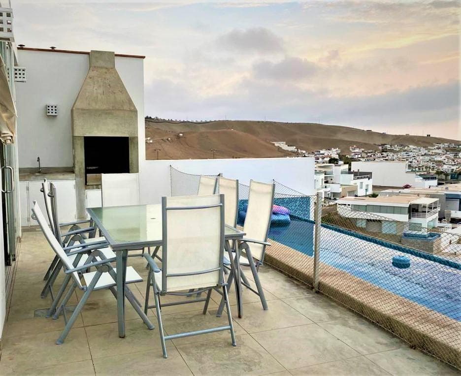 Casa amobladada con Vista al mar en playa Lomas del Mar - 1