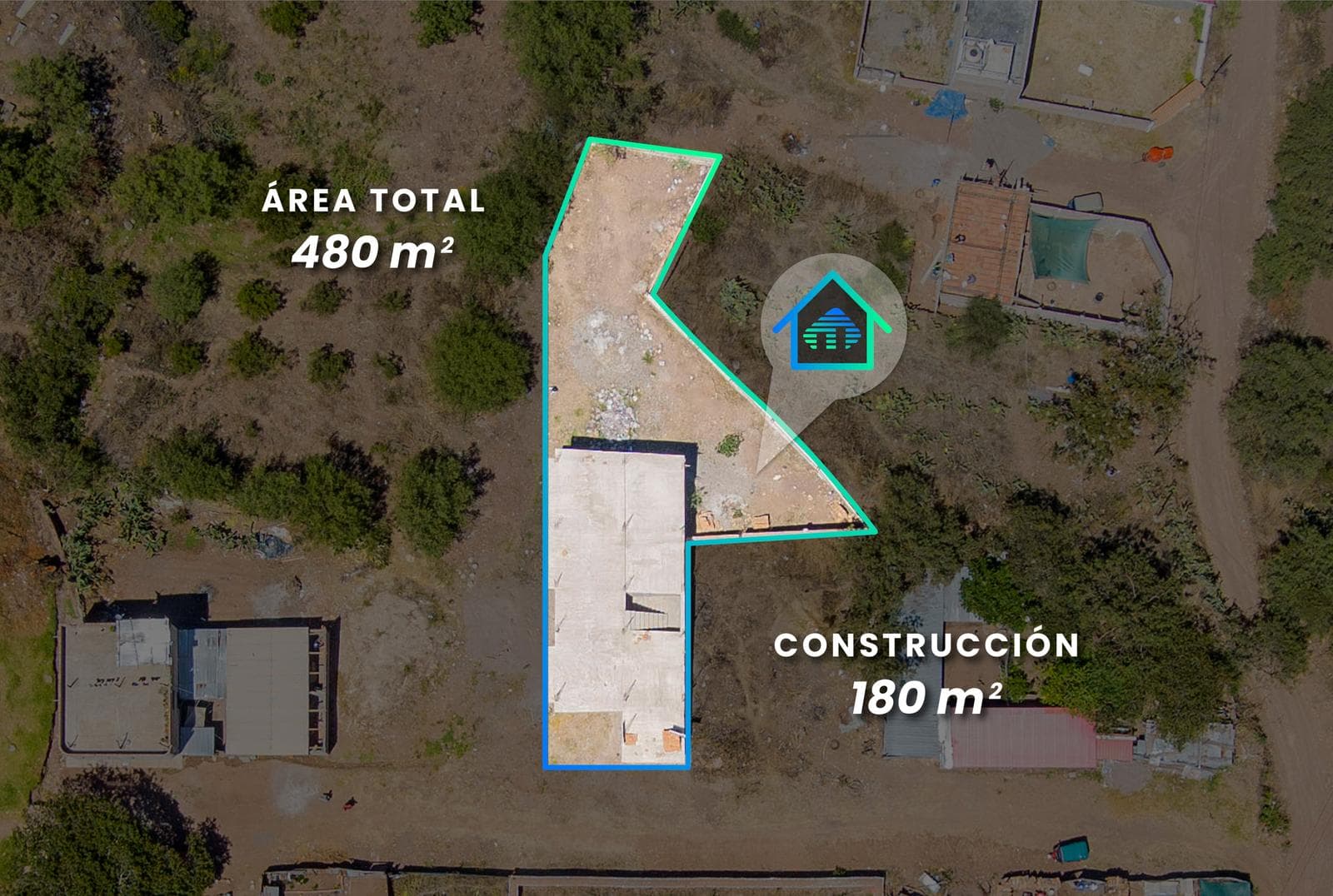 VENTA DE TERRENO EN AV. SAN MARTIN-HUANTA 480 m2 - 2