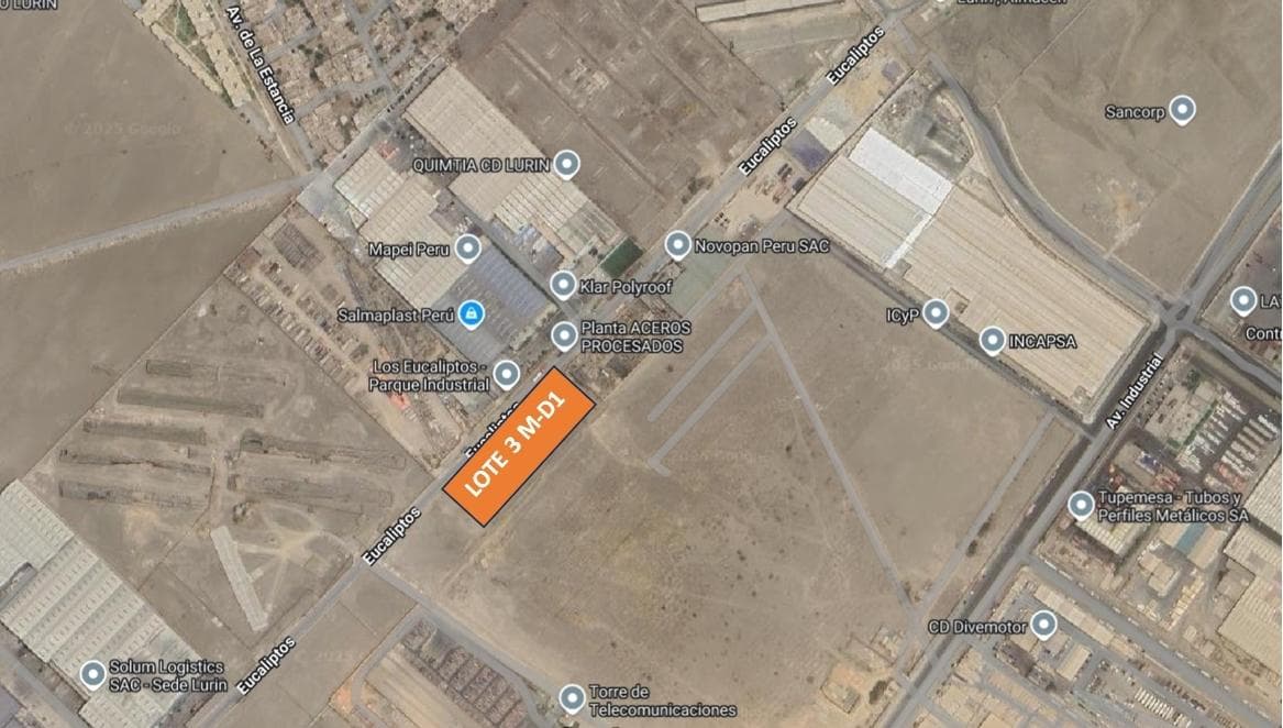 OCASION VENTA DE TERRENO EN LURIN - PUENTE ARICA - 1