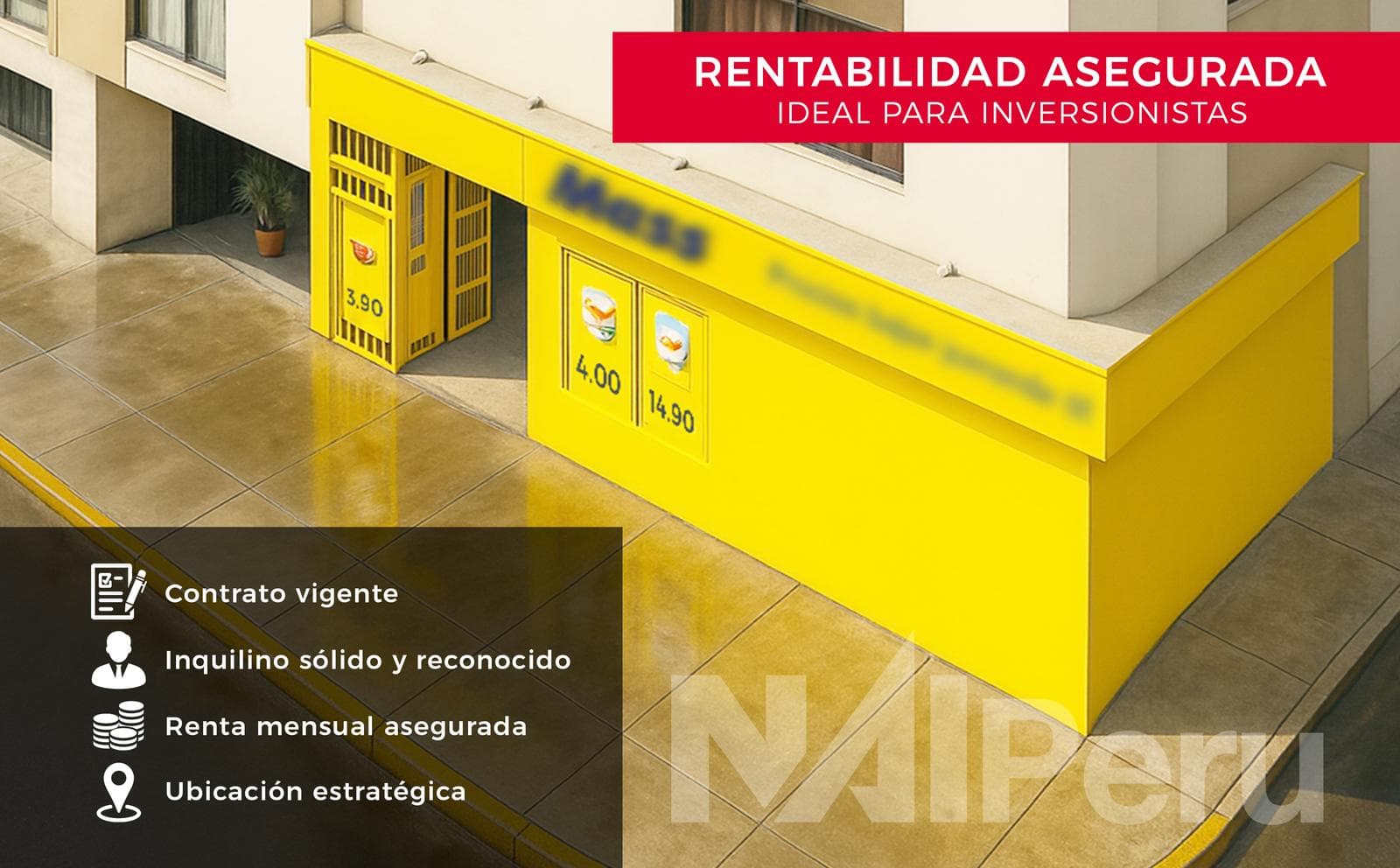 Local Comercial - Venta con flujo asegurado - La Perla - 1