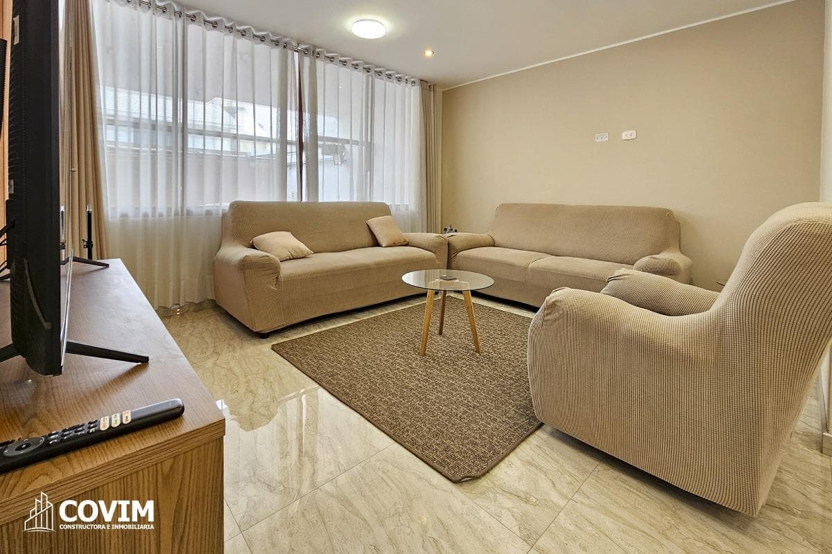 Departamento Amoblado en Alquiler en Cerro Colorado – Urb. La Pradera - 1