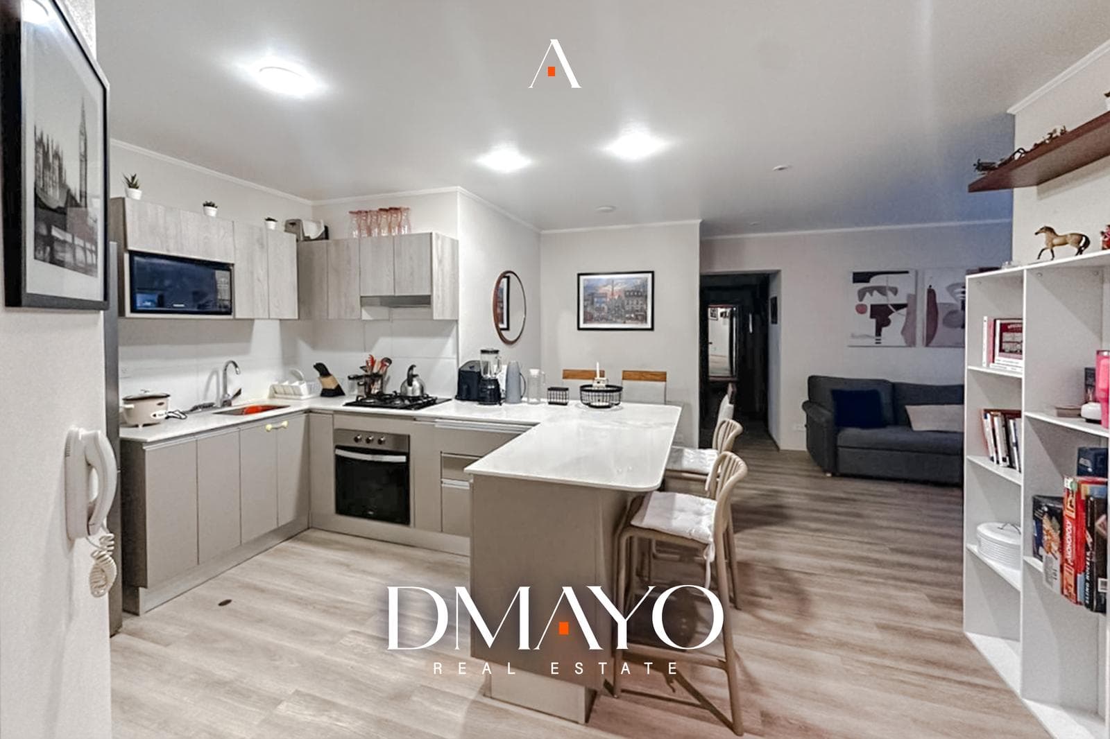 ALQUILO DPTO AMOBLADO DE 2 DORM 1 COCHERA - ÁREAS COMUNES - 1