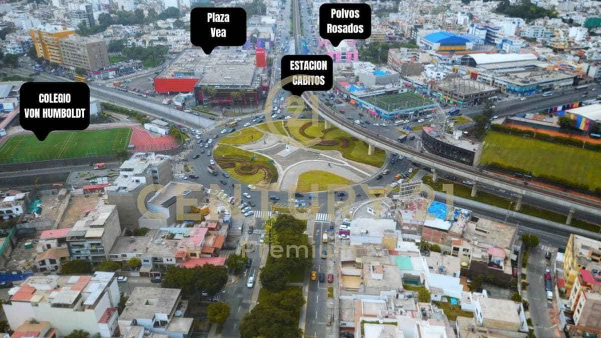 Vendo Terreno 450 m² Cz Ovalo Higuereta Miraflores ID: 2 6 6 3 5 - 1