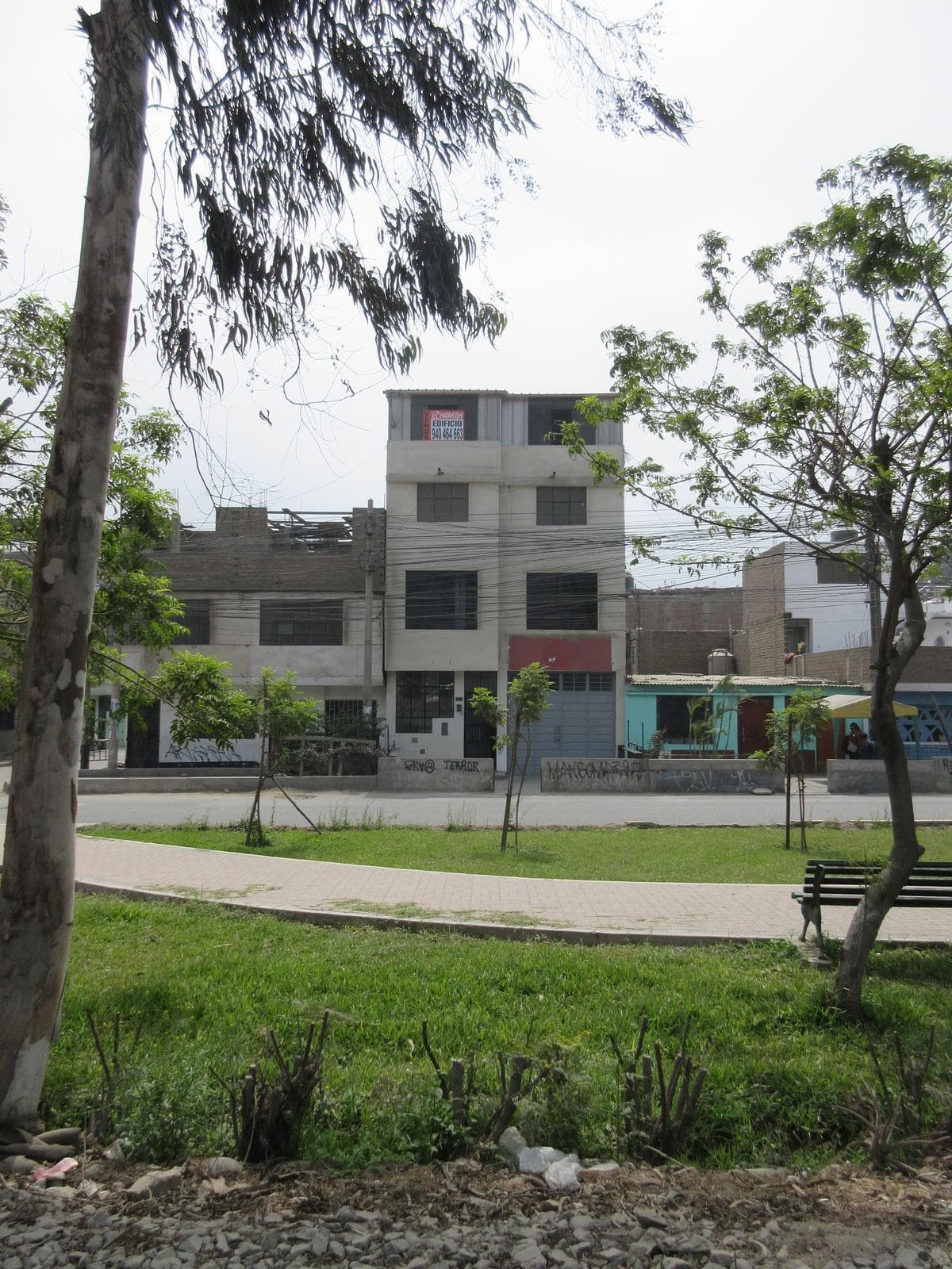 Edificio. Casa con Local - 1