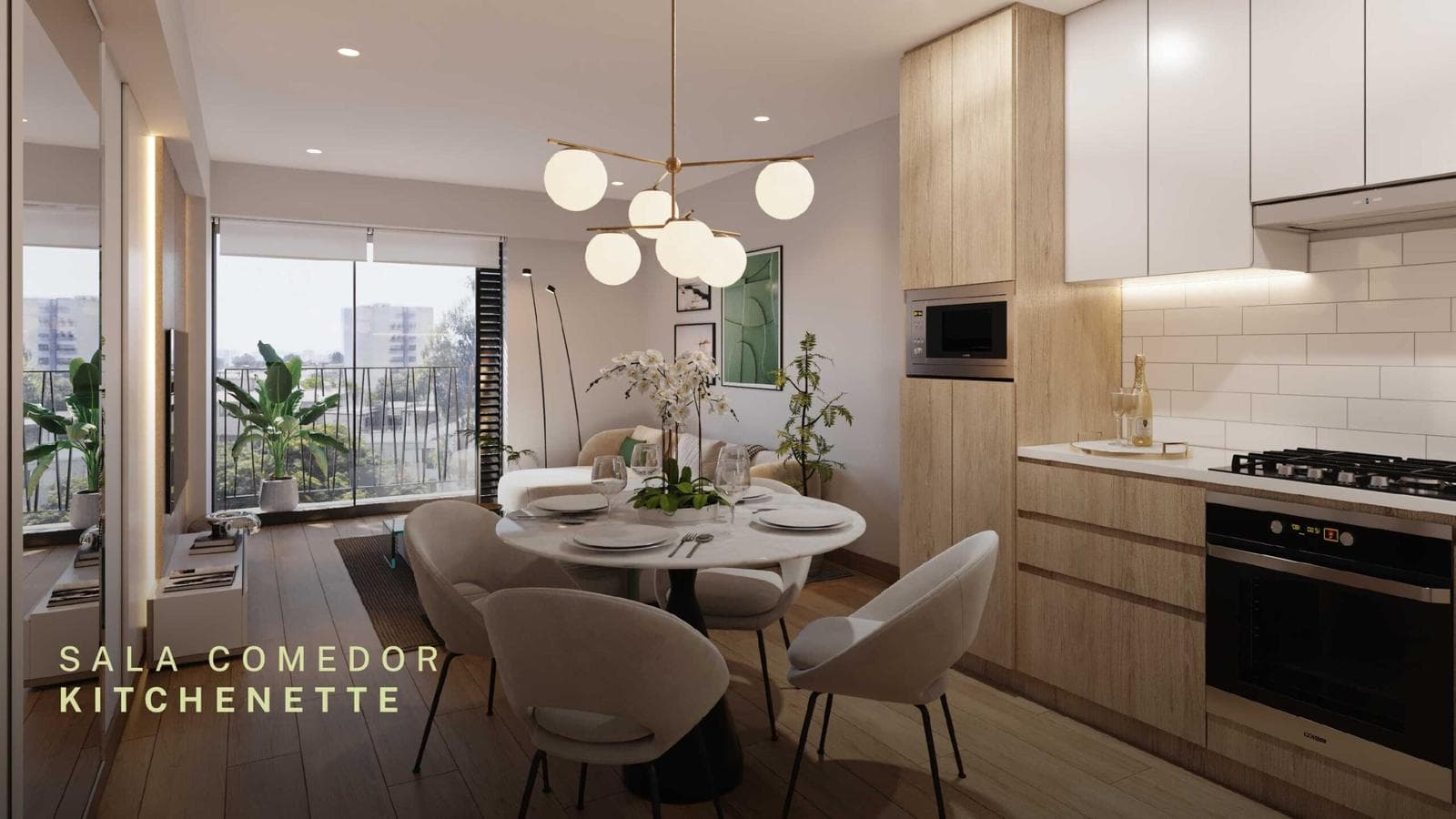 Venta de Departamento de 2 dormitorios en Surco frente a parque - 1