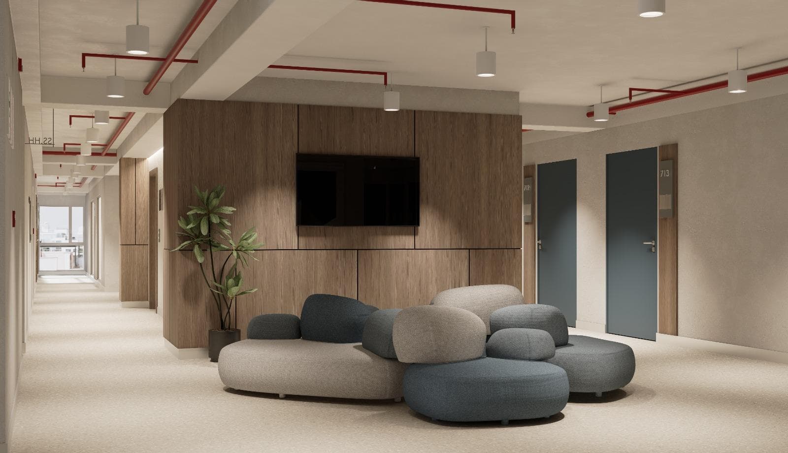 Oficina de estreno en VENTA - Miraflores - NO PAGA ALCABALA - 1