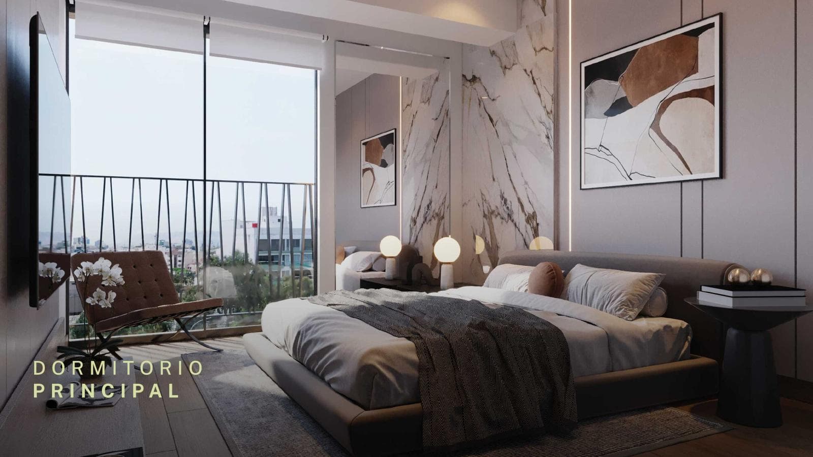 Venta de Departamento de 2 dormitorios en Surco frente a parque - 1