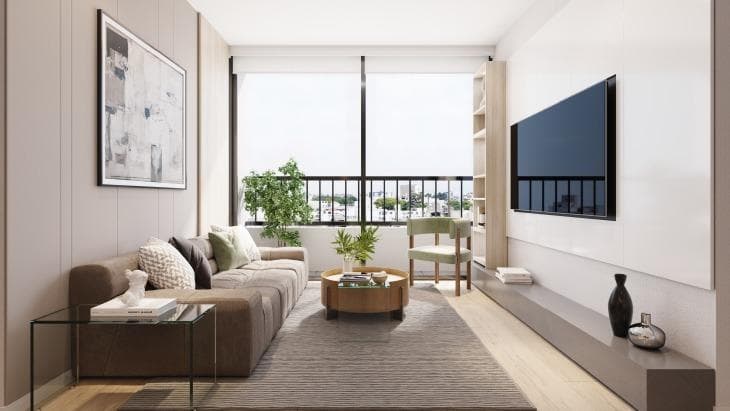 Departamento de 3 dorm. en venta ubicado en condominio en Chorrillos, cerca a Plaza Lima Sur - 1