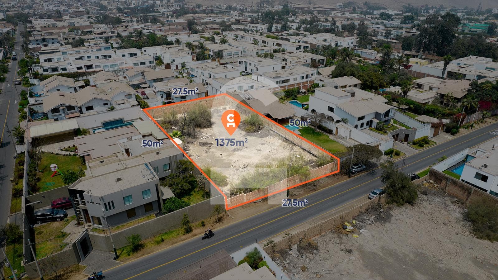 Terreno exclusivo 1,375 m² con frente amplio en Sol de La Molina II – Oportunidad única - 1