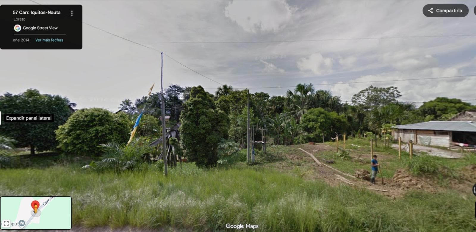 Venta Terreno Rústico Fertil Con Agua Natural Y Acceso A Carretera – Iquitos - 1