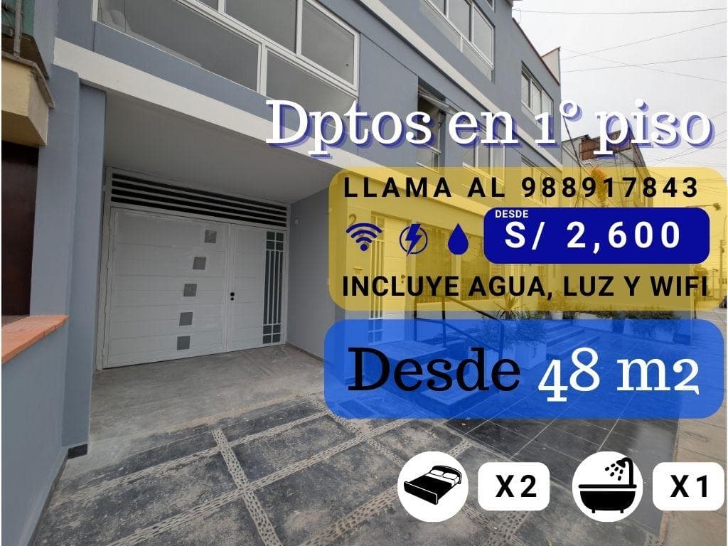 Departamentos de estreno en Piso 1 Disponibles - 1