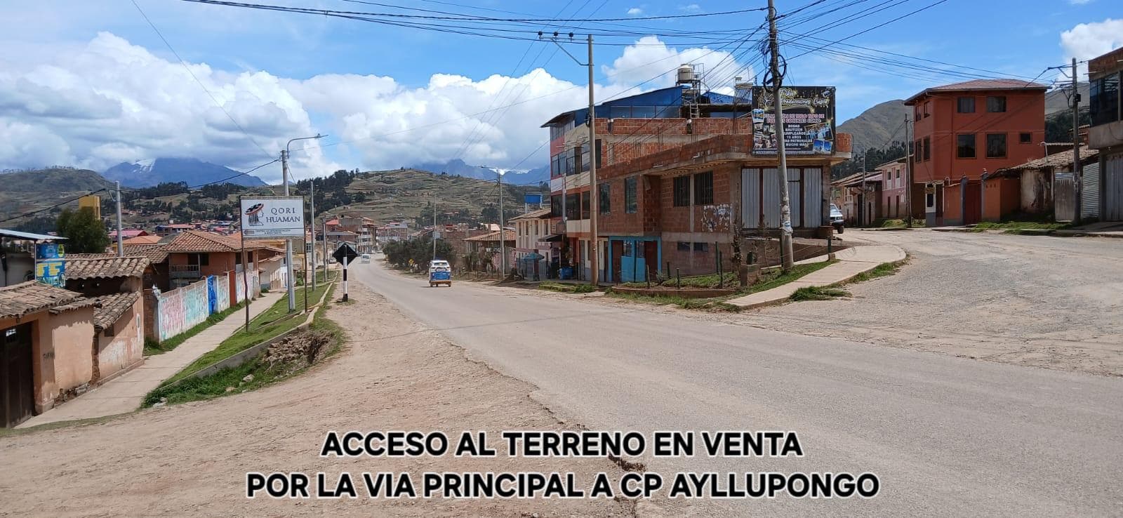 VENTA DE HERMOSO TERRENO DE 382.50 m2, ZONA E EXPANSION URBANA Y COMERCIAL EN CP AYLLUPONGO - CHIBCHERO - URUBAMBA - 1
