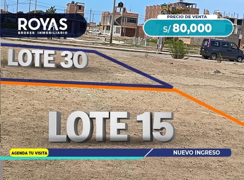 Se Vende Terreno Residencial en La Ensenada de Chiclayo - IV Etapa - Pimentel - 1277 - 1