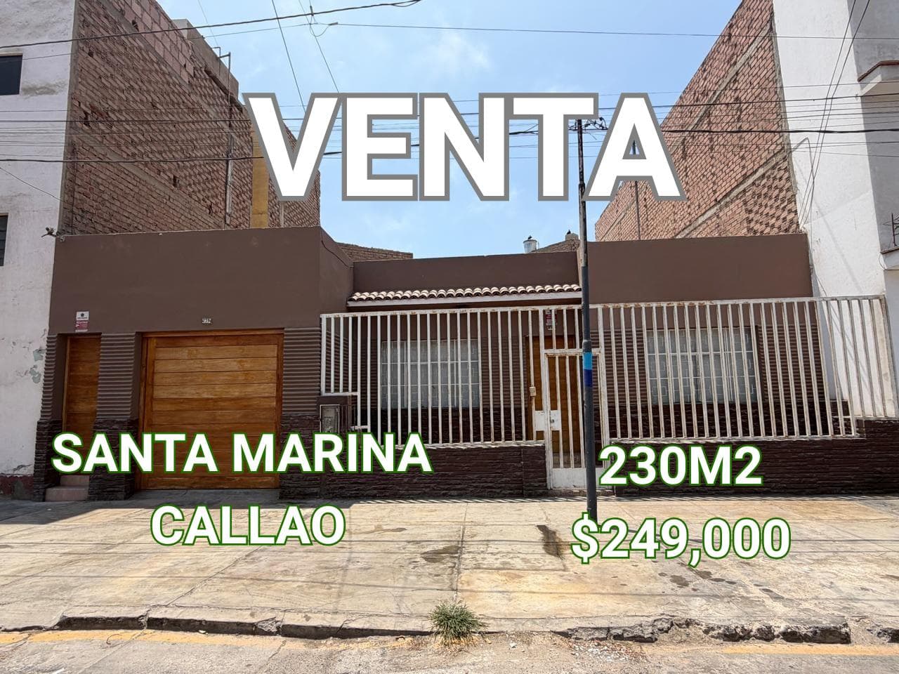 Venta de Casa Santa Marina Callao - 1