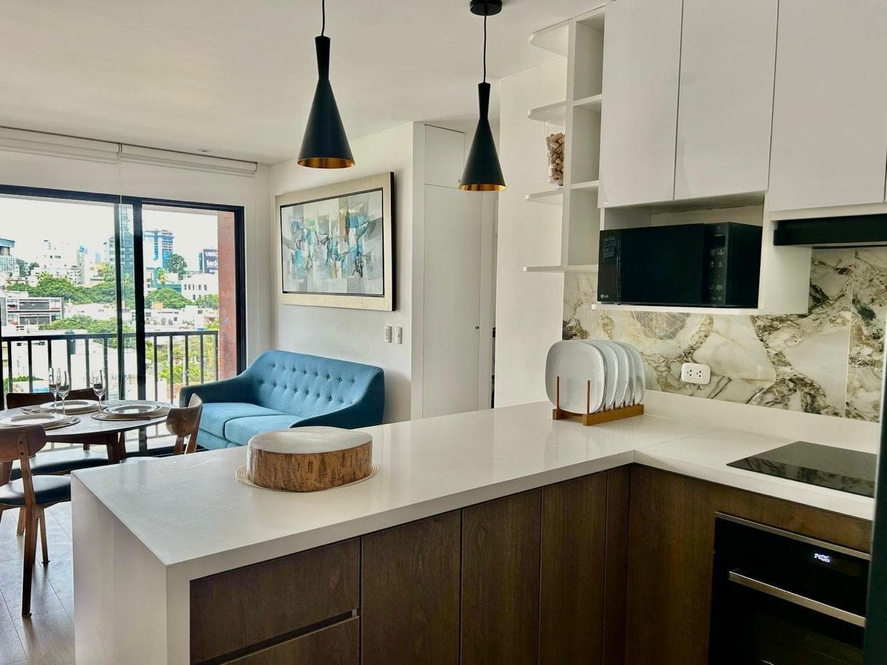 Alquiler Departamento 100% Amoblado Av.Petit Thouars en San Isidro - 1