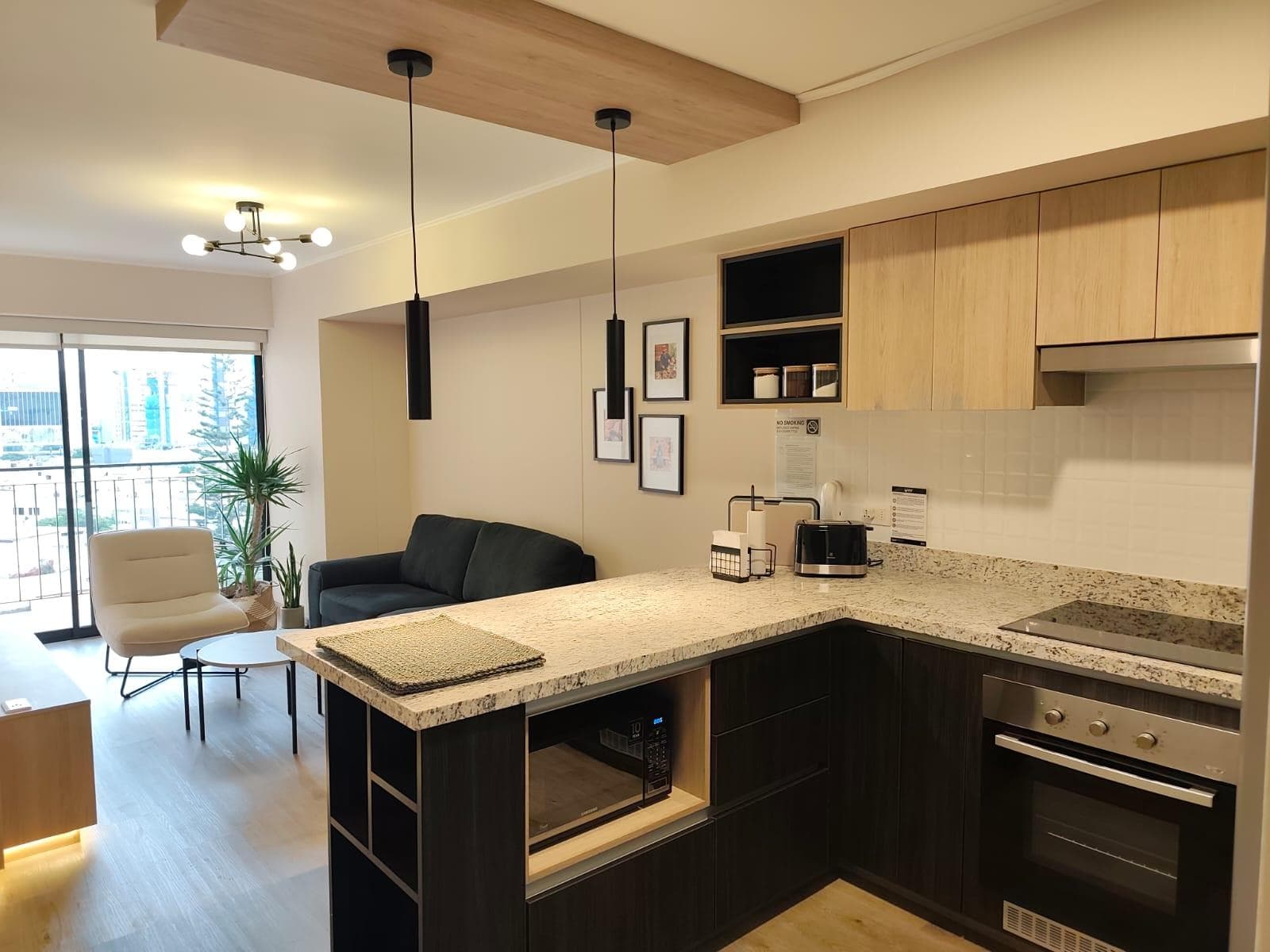 Loft full equipado con balcón y cochera amenities - 1