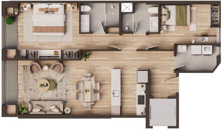 Departamento - Miraflores - 1