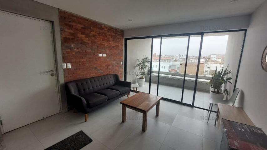 Alquilo Lindo Departamento Flat en Calle Corrientes Por Temporada N 1, Piso 4, Urb. San Bartolo - 1