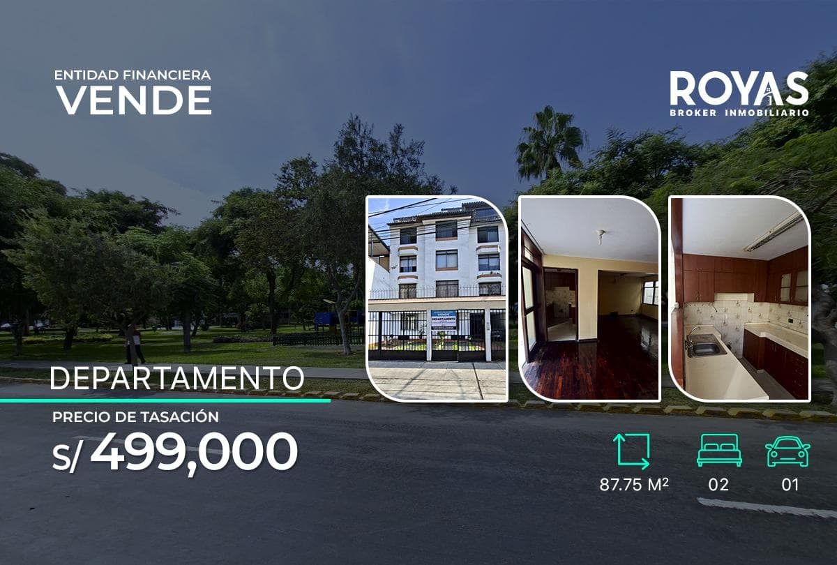 Se Vende Departamento en Santiago de Surco - 1