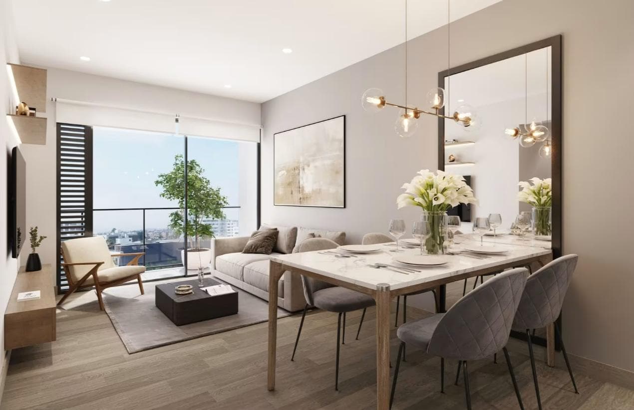Departamento de estreno en Miraflores – 2 dormitorios - 1