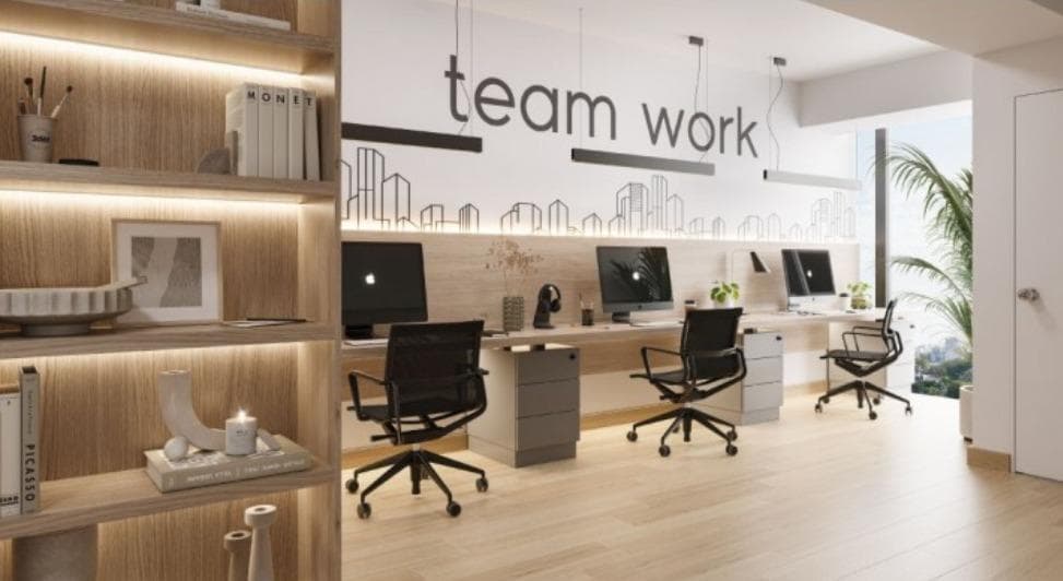 Oficina lista para entrega en la mejor zona de Surco cerca al CC El Polo - 1