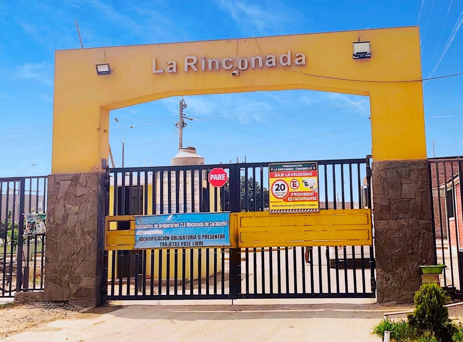 VENTA DE TERRENO URBANIZACION LA RINCONADA - 1