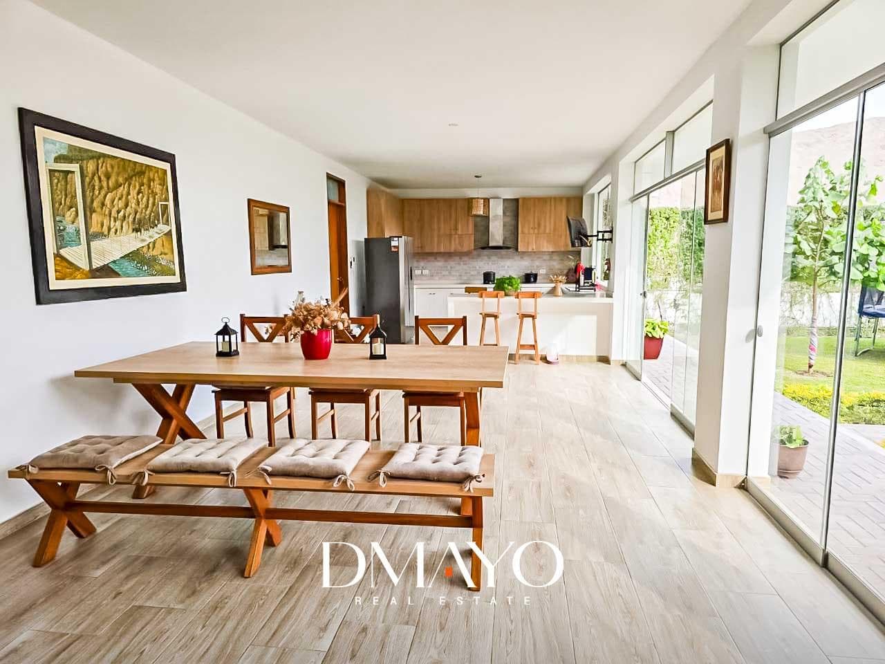 Moderna casa de campo en Cieneguilla con amplios espacios, jardín y espectacular vista al valle. - 1