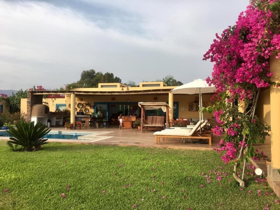 LINDA CASA DE CAMPO AMOBLADA Y EQUIPADA CON TERRAZA, PARRILLA Y PISCINA - QUILMANA - 1